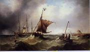 unknow artist, Seascape, boats, ships and warships. 43